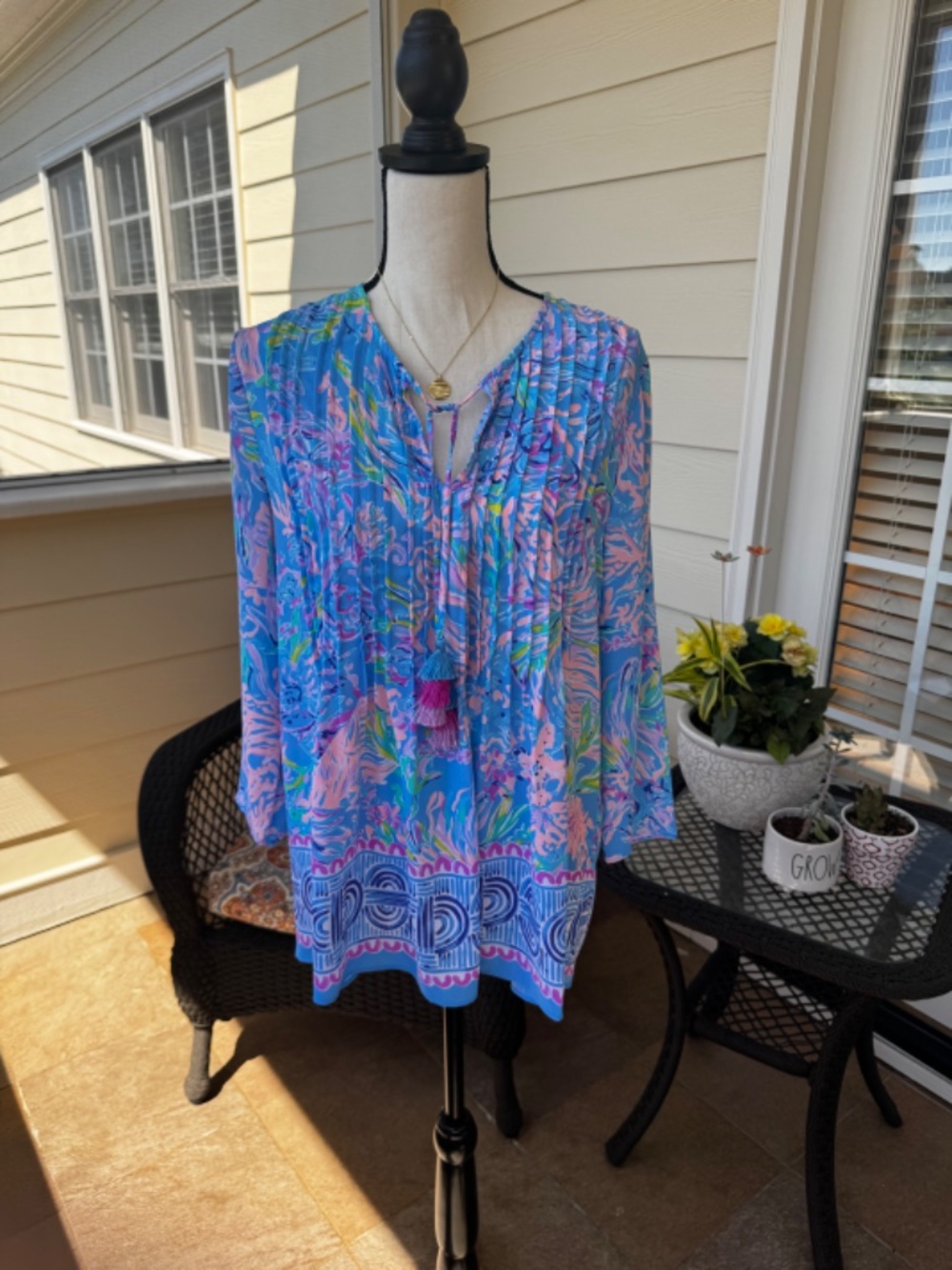 Lilly Pulitzer Marlina Tunic - NWT - Size M - Picture 11 of 11